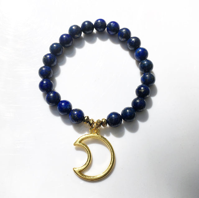 Lunar Lapis Bracelet