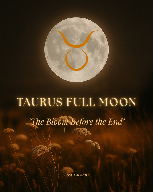 Taurus Full Moon: The Bloom Before the End
