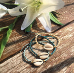 Beach Girl Cowrie Bracelet