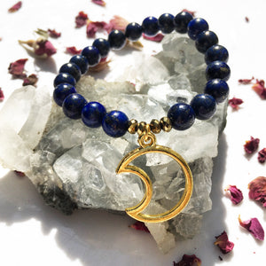 Lunar Lapis Bracelet