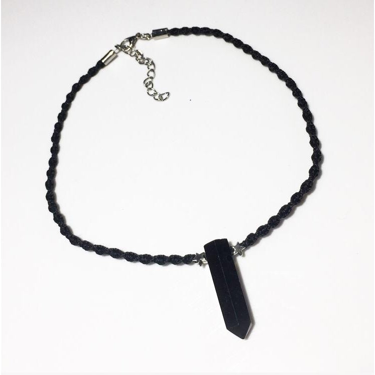 Black Tourmaline Protection Choker - Lost Cosmos