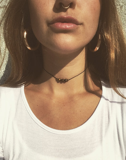 Tigers Eye Crystal Choker