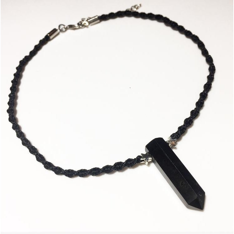 Black Tourmaline Protection Choker - Lost Cosmos