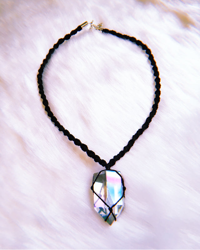 Angel Aura Quartz Choker