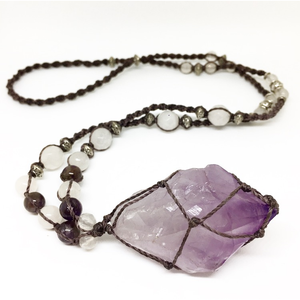 Queen of Mystics Amethyst Necklace - Lost Cosmos