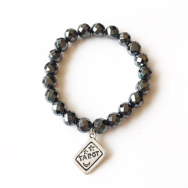 Tarot Protection Hematite Bracelet