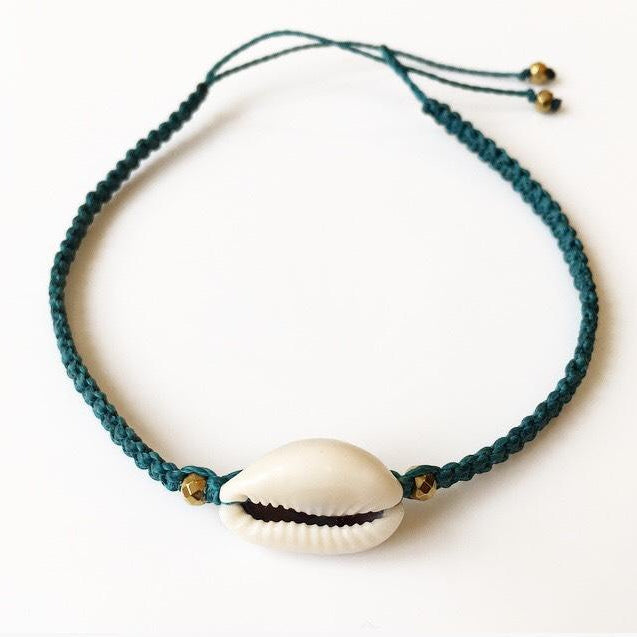 Cowrie Shell Anklet - Lost Cosmos