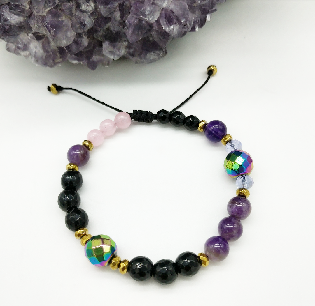 Semi Precious Cosmic Bracelet