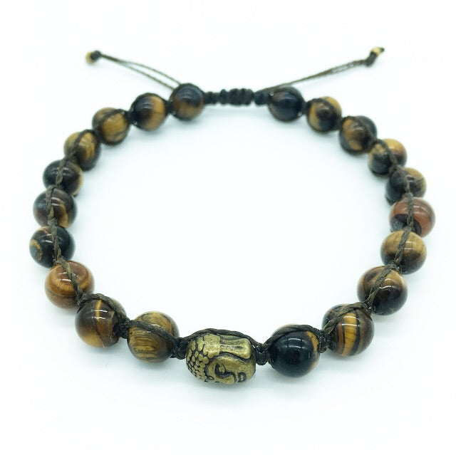 Tiger's Eye Buddha Bracelet