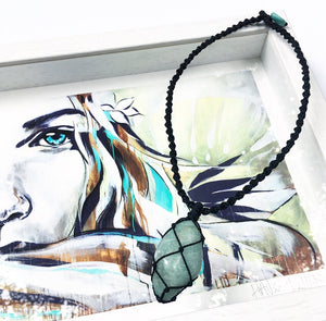 Amazonite Warrior Choker