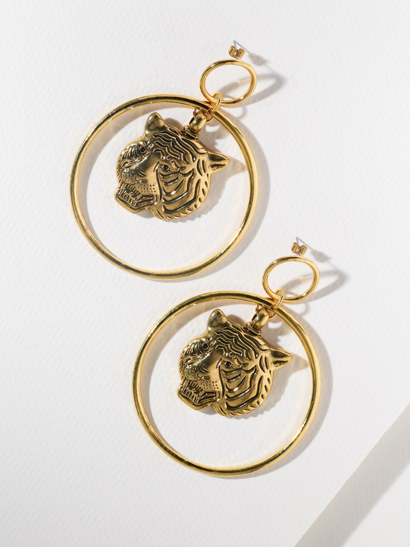 The Golden Tigress Earrings